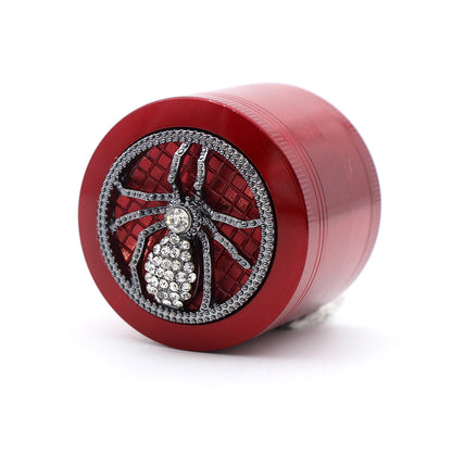 Diamond-studded smoke grinder