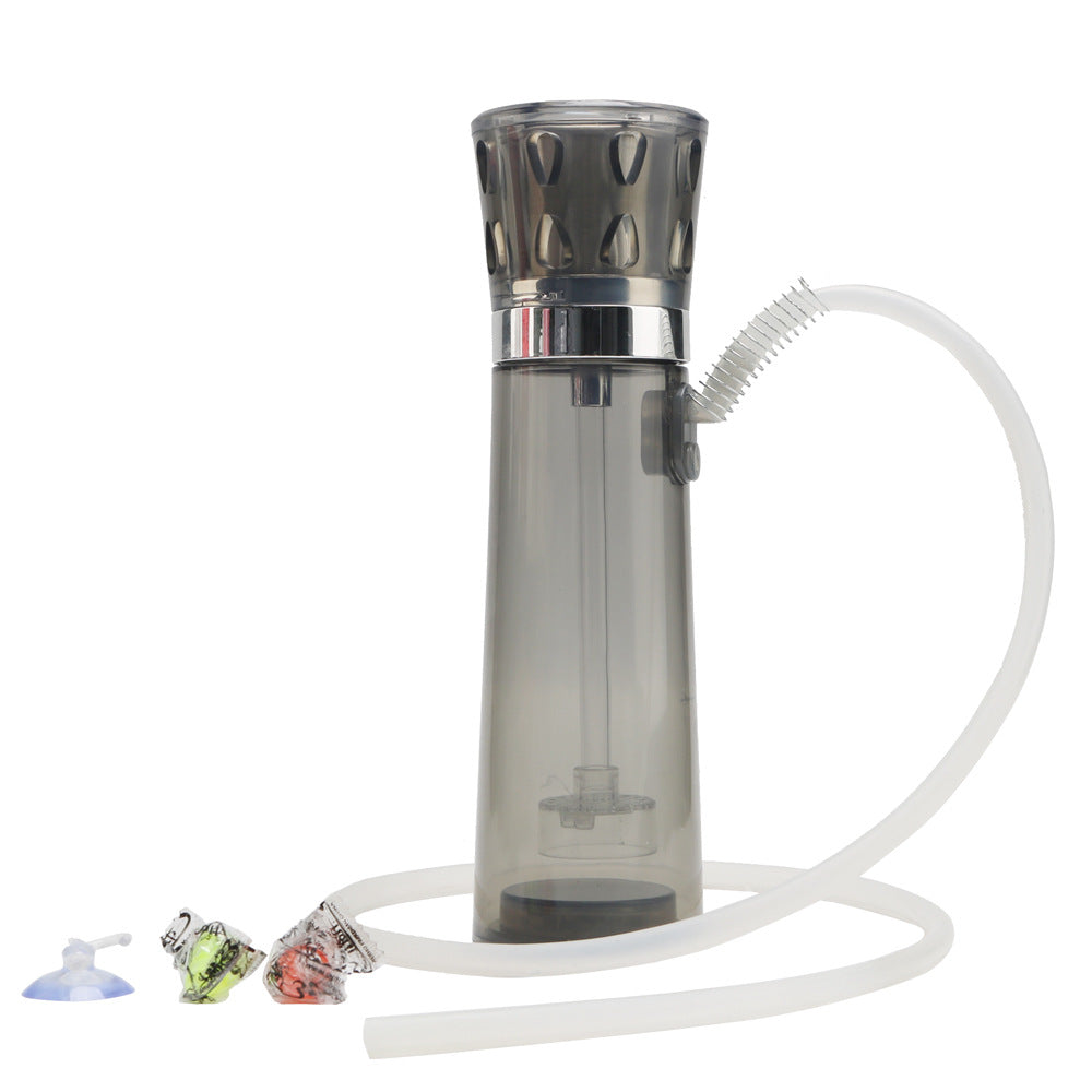 Portable Car Anti-tropical Hook Can Be Held With LED Light Plastic Hookah Set